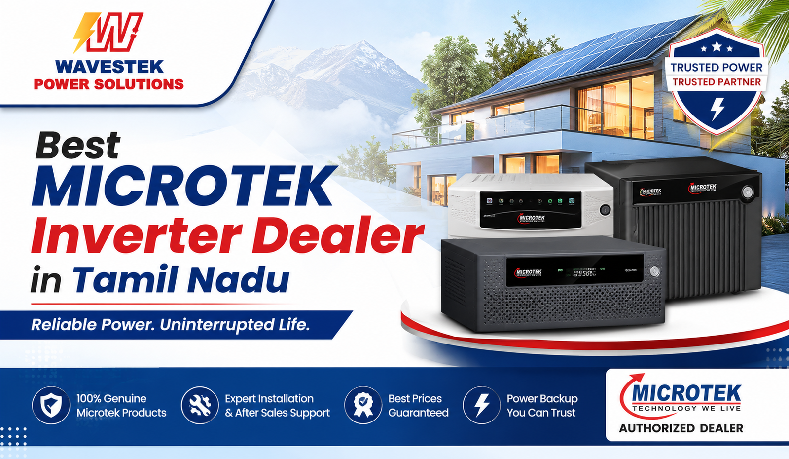 Best Microtek Inverter Dealer in Tamil Nadu