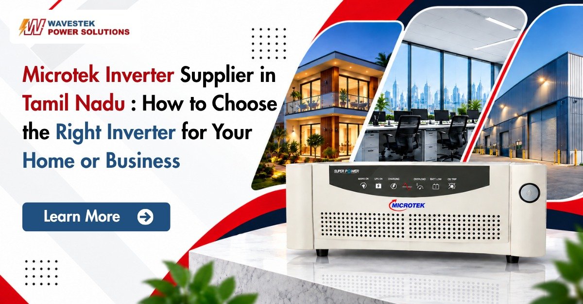 Microtek inverter for home and business power backup